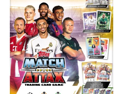 Topps veröffentlicht die brandneuen Match Attax Sammelkarten zu den UEFA Club Competitions 2025/26!