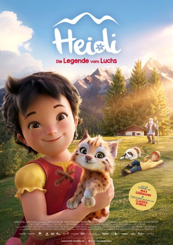Filmplakat Heidi – Die Legende vom Luchs / LEONINE Studios Filmplakat Heidi - Die Legende vom Luchs / LEONINE Studios